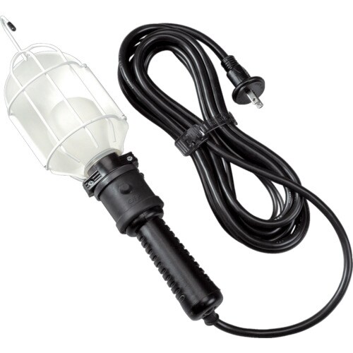 防滴型ハンドランプ単相100V60W電線10m