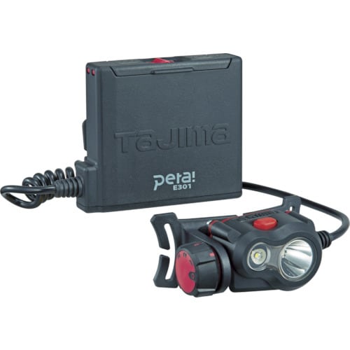 ペタLEDヘッドライトE301ブラック