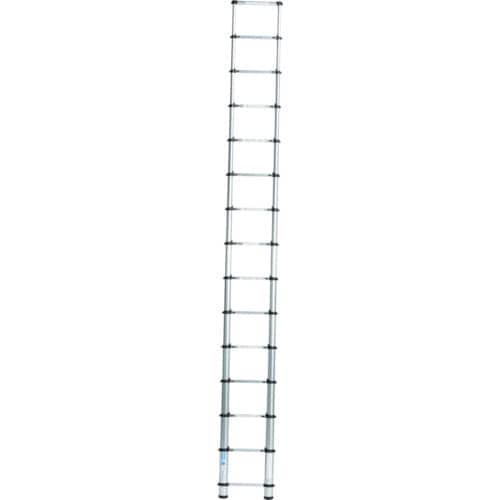伸縮式梯子0.9ー3.8m最大使用質量100kg