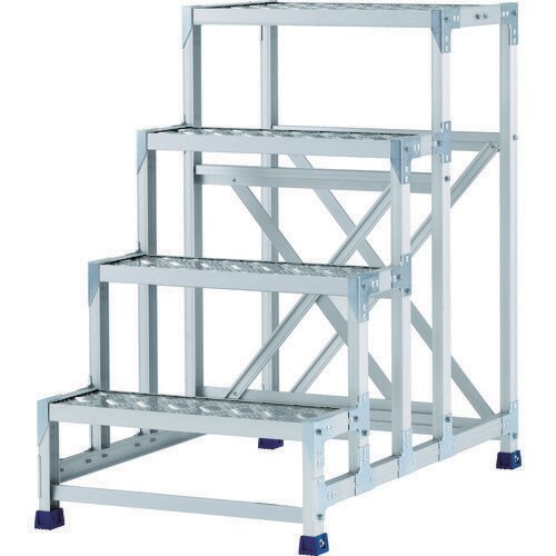 作業台(天板縞板タイプ)4段