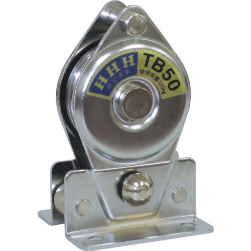 固定滑車たて型一車分離式ベアリング入り