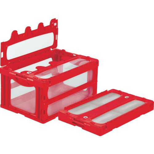 フタ一体型折りたたみコンテナー 5590