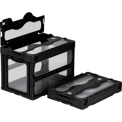 フタ一体型折りたたみコンテナー 5592