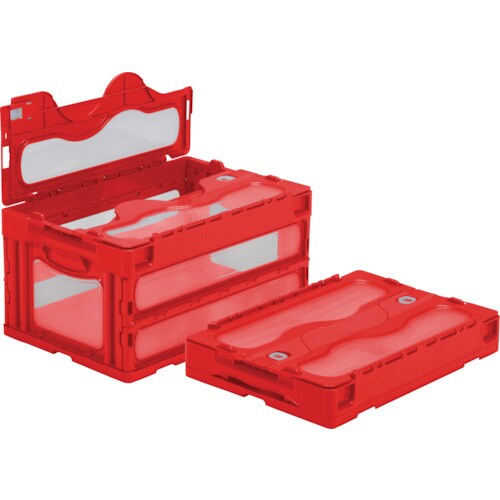 フタ一体型折りたたみコンテナー 5590