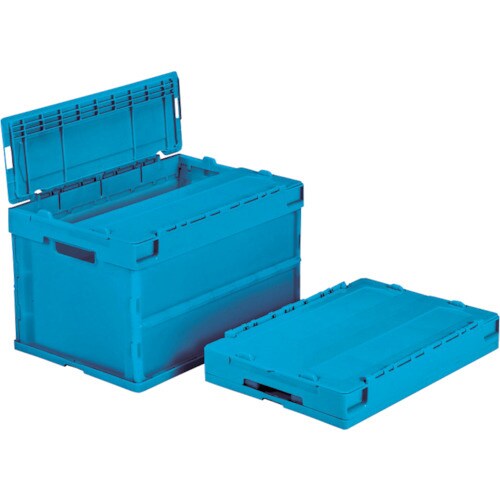 フタ一体型折りたたみコンテナー 5599