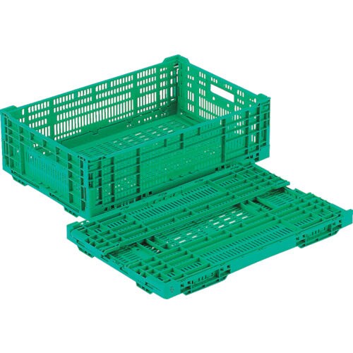 折りたたみコンテナー グリーン RS−M