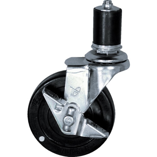 静電差込式キャスター自在ストッパー付 D