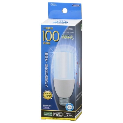 LED電球 T E26 13W 昼光