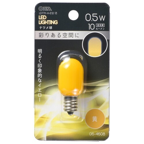 LED T20E12 0.5W Y