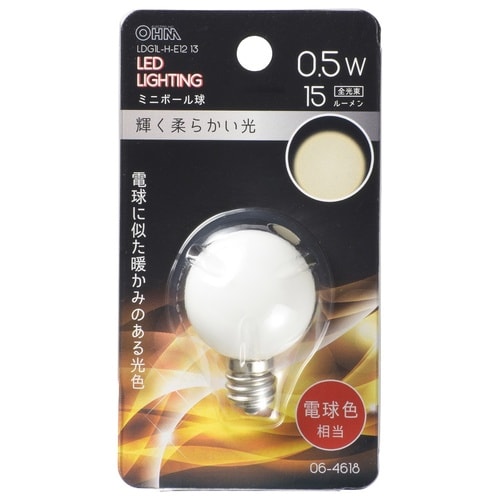 LED G30E12 0.5W L