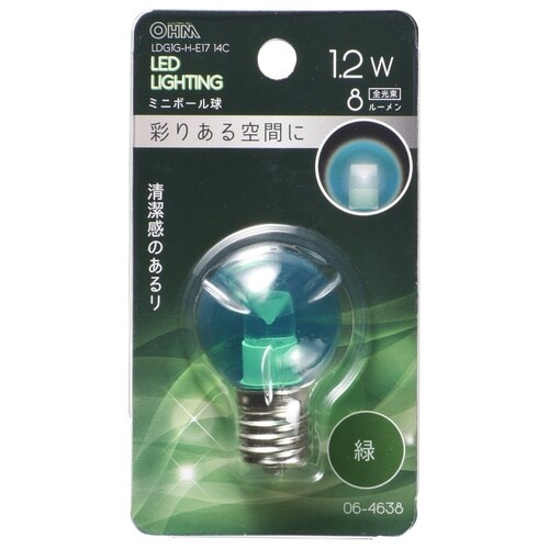 LED G30E17 1.2W GC
