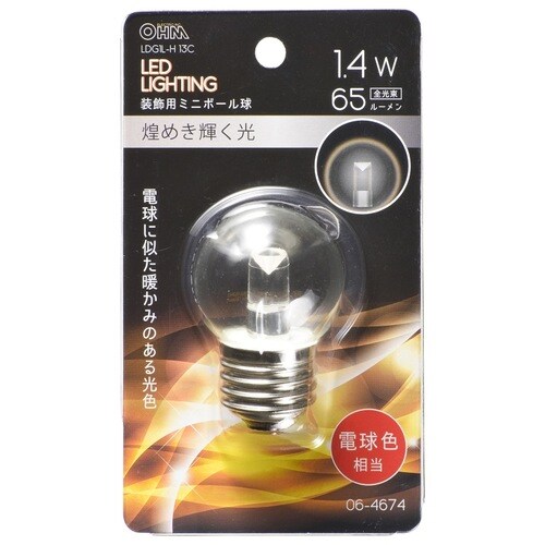LED G40E26 1.4W LC