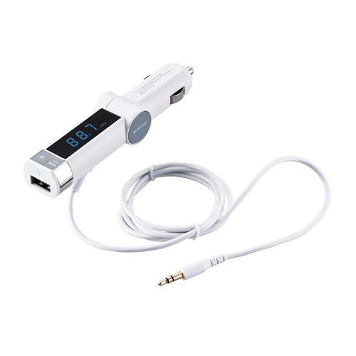 φ3.5mmミニプラグ/USBポート付/ホワイト