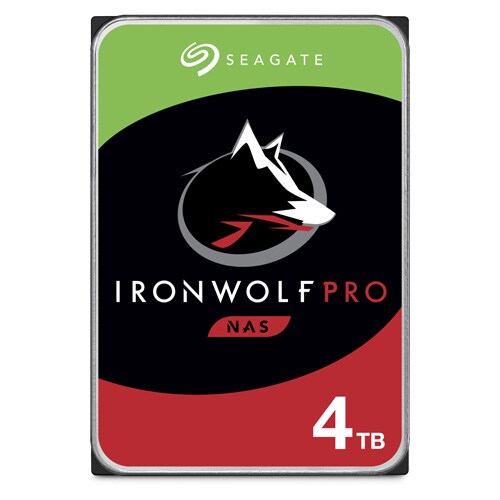 Ironwolf Pro スペアドライブ 4TB