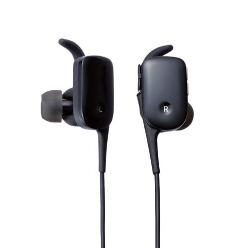 Bluetooth防水イヤホン スポーツ用 BK