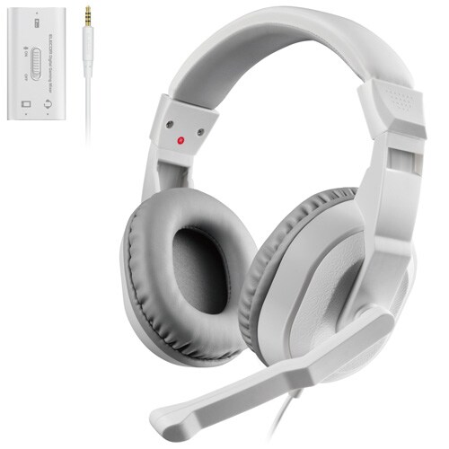 ヘッドセット/USBデジタルミキサー付/ホワイト