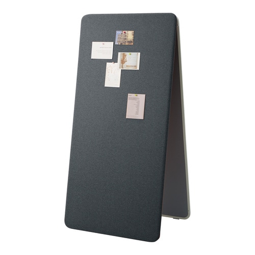 ホワイトボード マテリボ掲示用 ホワイト濃グレー