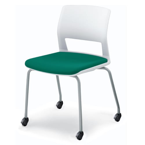 会議イス 160 布ビリジアン 硬床用