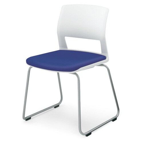 会議イス 160 サークル脚 レザーパンジー