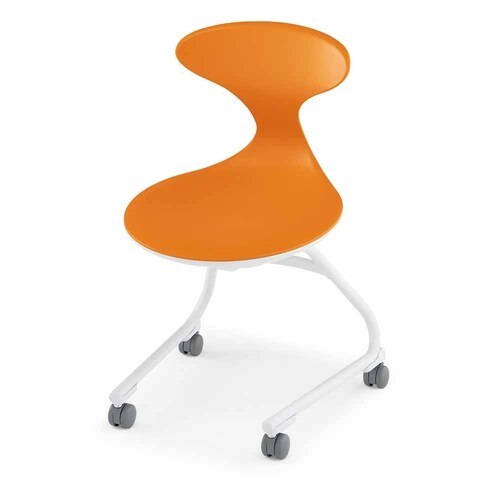 キャンパスアップ 前傾あり/橙 軟床用