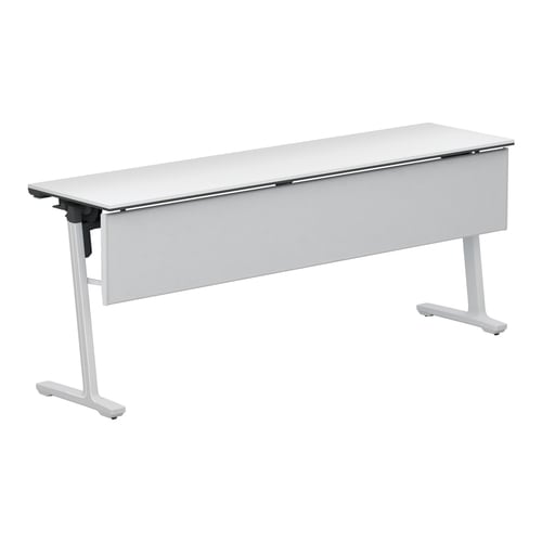 カ−ム 幕板付W1800D450白脚ホワイト