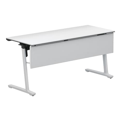 カ−ム 幕板付W1500D600白脚ホワイト