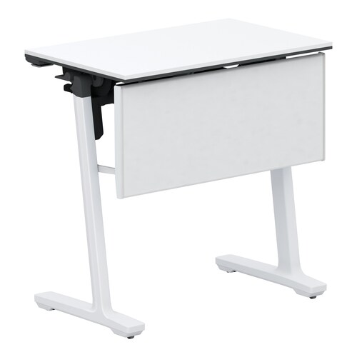 カ−ム棚付 幕板付W700D450白脚ホワイト