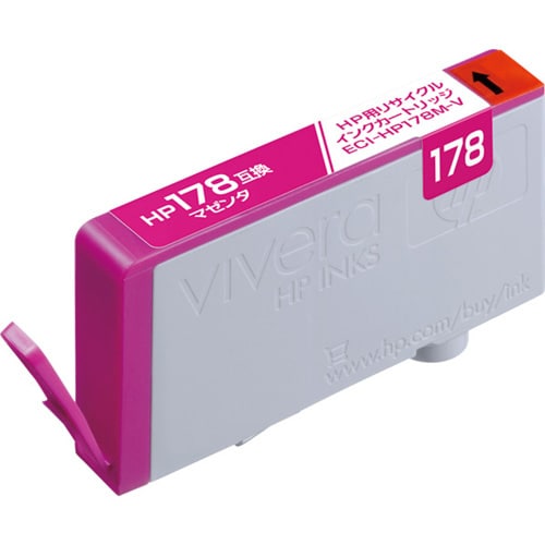 エコリカインク HP CB319HJ マゼンタ