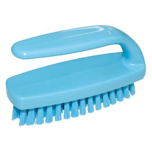 サーモンブラシ つめブラシ ブルー 毛丈18mm