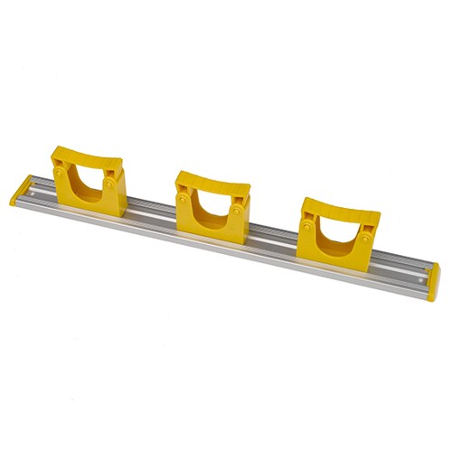 サーモンブラシ アルミレールセット イエロー 3個