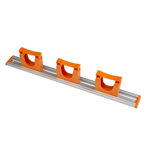 サーモンブラシ アルミレールセット オレンジ 3個