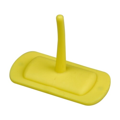 サーモンブラシ プラスチックフック イエロー