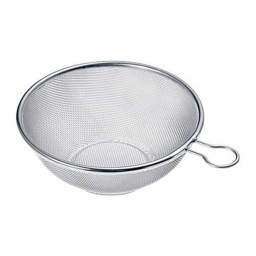 頑丈ザル 手付(16メッシュ)φ150