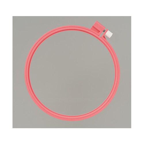 カラフル刺しゅう枠 コーラル (15cm)