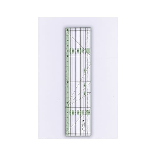 パッチワーク定規 カラーライン (20cm)