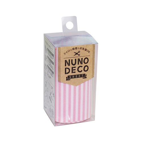 ヌノデコシート ももいろたてじま 15ー250
