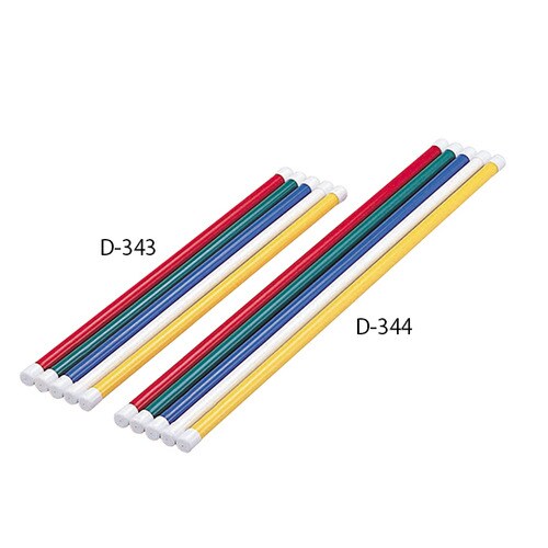 Dー344 カラー体操棒120 5本1組