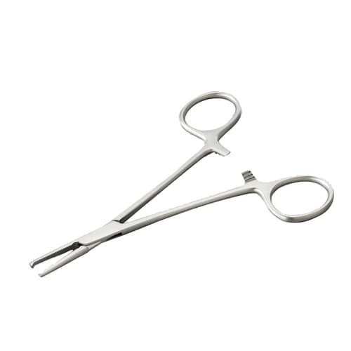 鉗子 有鈎 直型 125mm