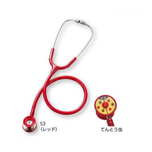 ゼラメド聴診器 コスモリットネオ レッド