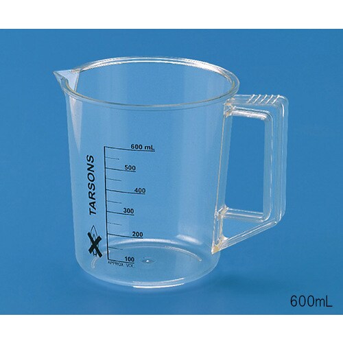 目盛付ビーカー 取っ手付 TPX製 250mL