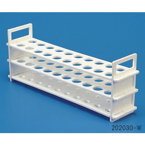 試験管立て 13mm 31本 青