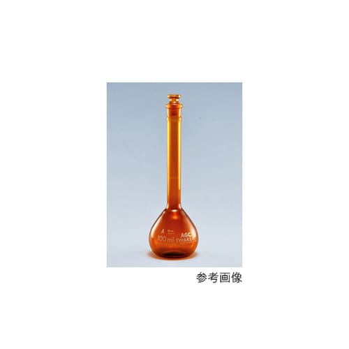 メスフラスコ(茶 ニュースタンダード) 100mL