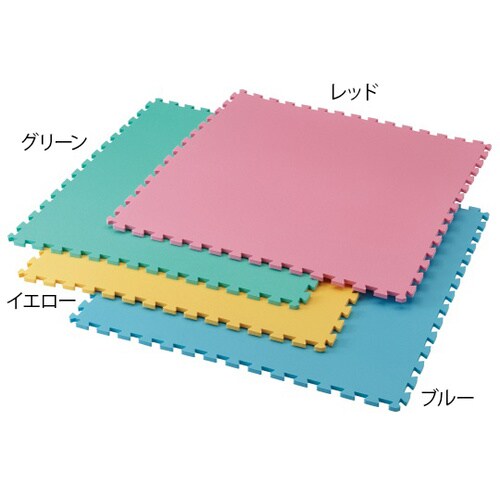 衝撃吸収ジョイントマット(レッド) 4枚1組