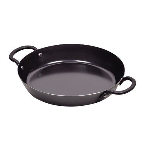 ラクッキング 鉄製両手グリルパン 20cm