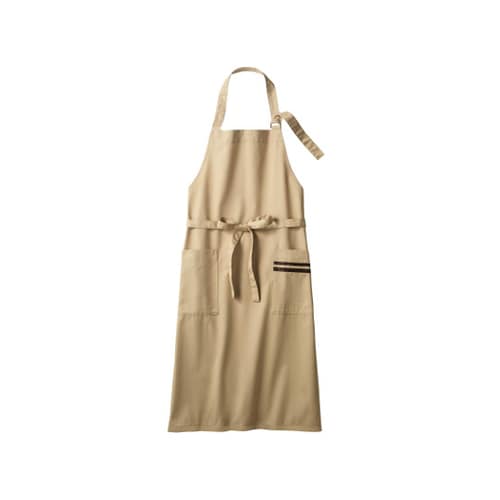 BW550237 エプロン ベージュ/茶