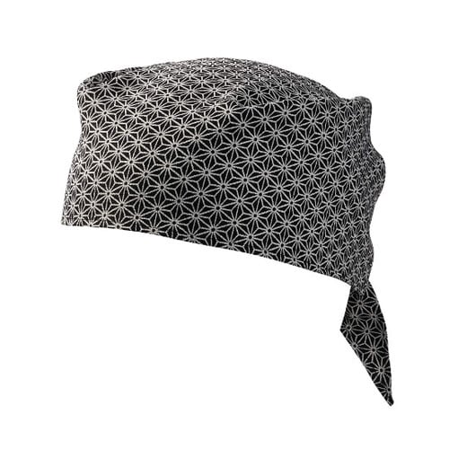 バンダナ 兼用 黒 和柄 フリー 9ー290