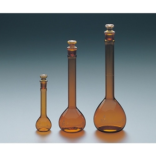 CLimbing メスフラスコ 茶 250透明摺