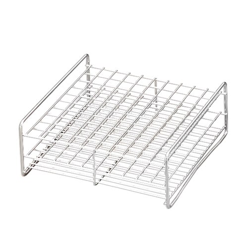 ステンレス製試験管立 φ15mm×100本立