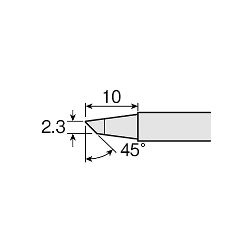 はんだこて用交換ビット HSー51BC02