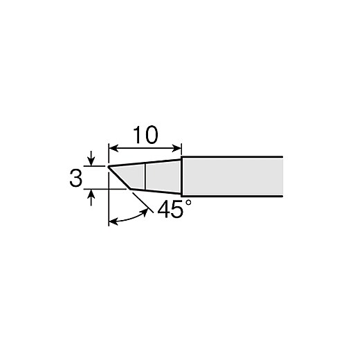 はんだこて用交換ビット HSー51BC03